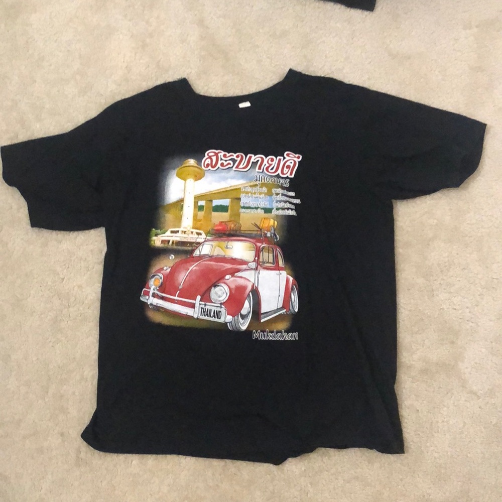 Black Volkswagen Thailand Tee Shirt